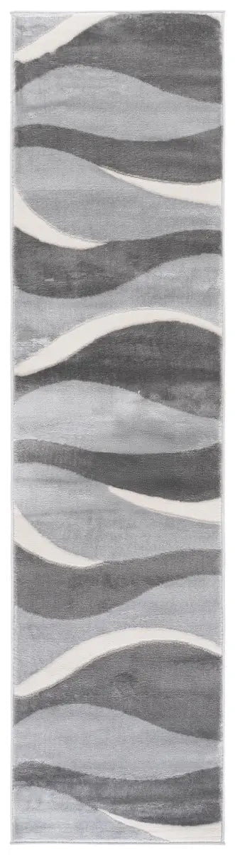 Safavieh Saylor 100 2'-0" x 8'-0" Rug in Grey / Ivory