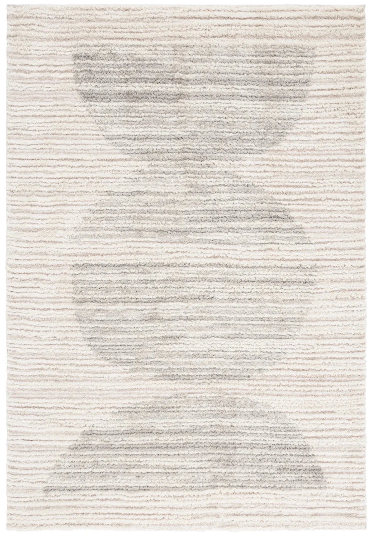 Safavieh Seattle Shag 900 4'-0" x 6'-0" Rug in Ivory / Grey