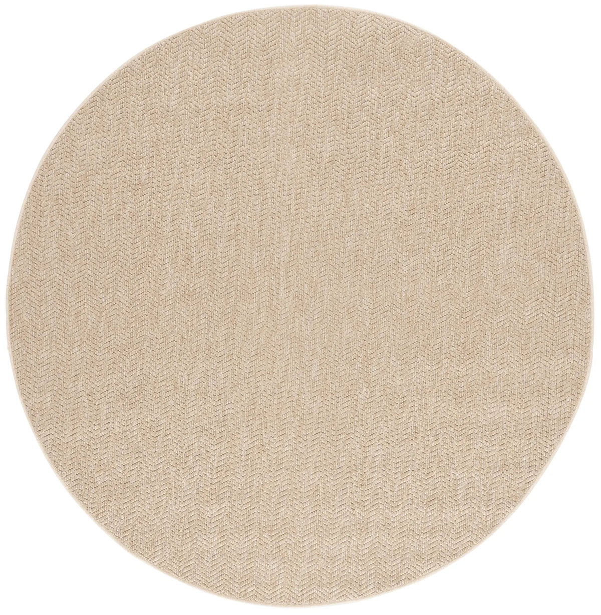 Safavieh Sisal All-Weather 6'-7" x 6'-7" Rug in Natural