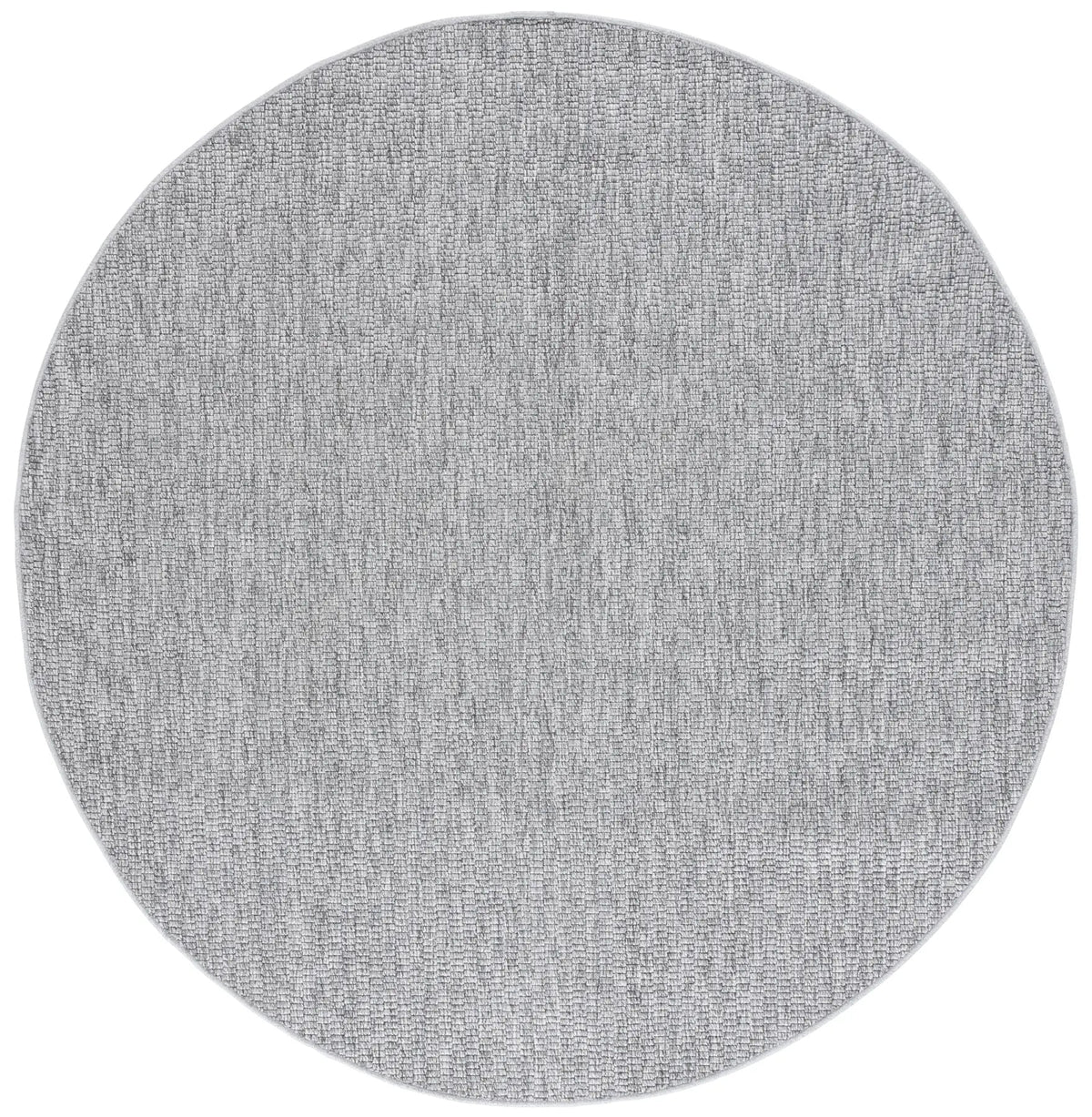Safavieh Sisal All-Weather 6'-7" x 6'-7" Rug in Dark Grey