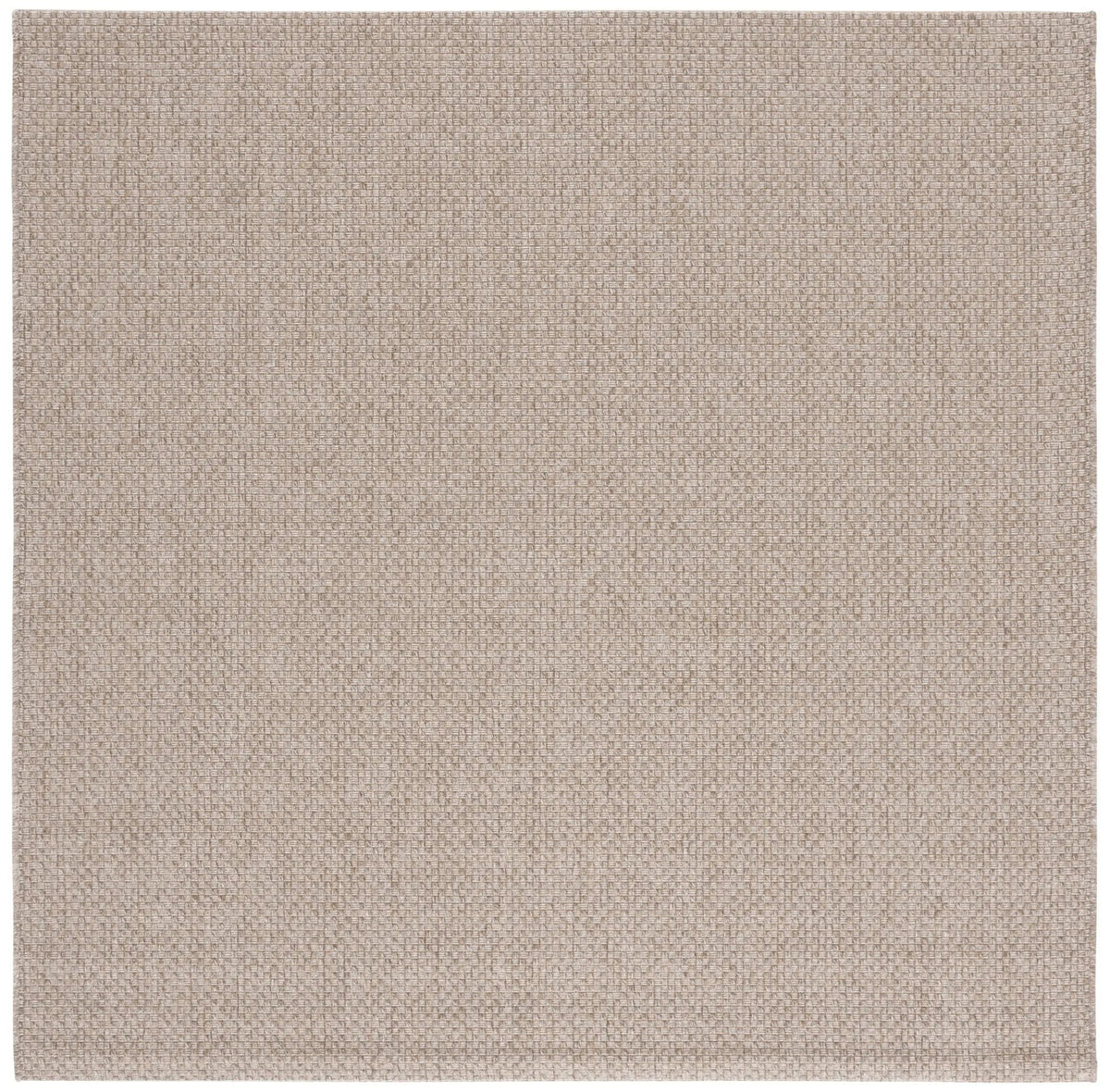 Safavieh Sisal All-Weather 6'-7" x 6'-7" Rug in Taupe