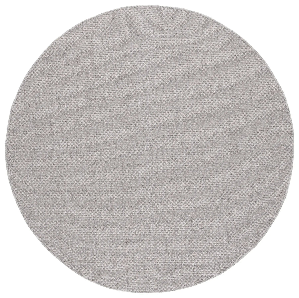 Safavieh Sisal All-Weather 6'-7" x 6'-7" Rug in Light Grey