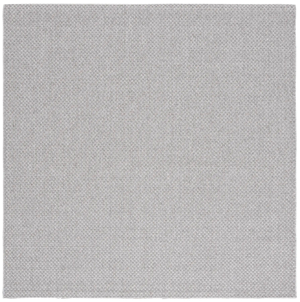 Safavieh Sisal All-Weather 6'-7" x 6'-7" Rug in Light Grey