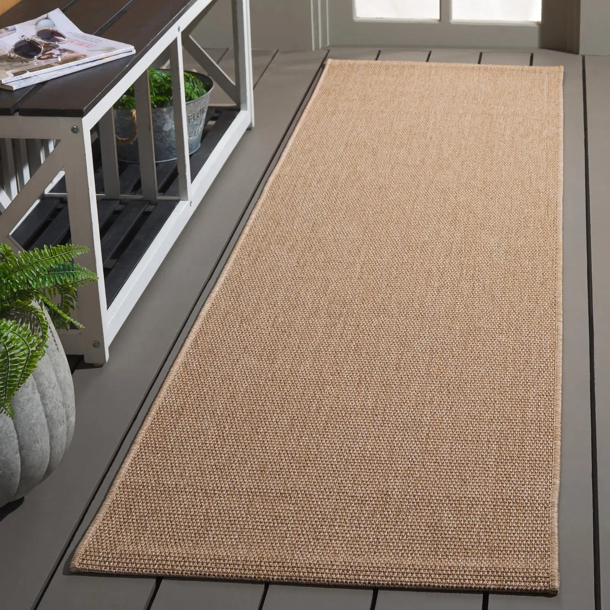 Safavieh Sisal All-Weather 2'-2" x 8'-0" Rug in Natural
