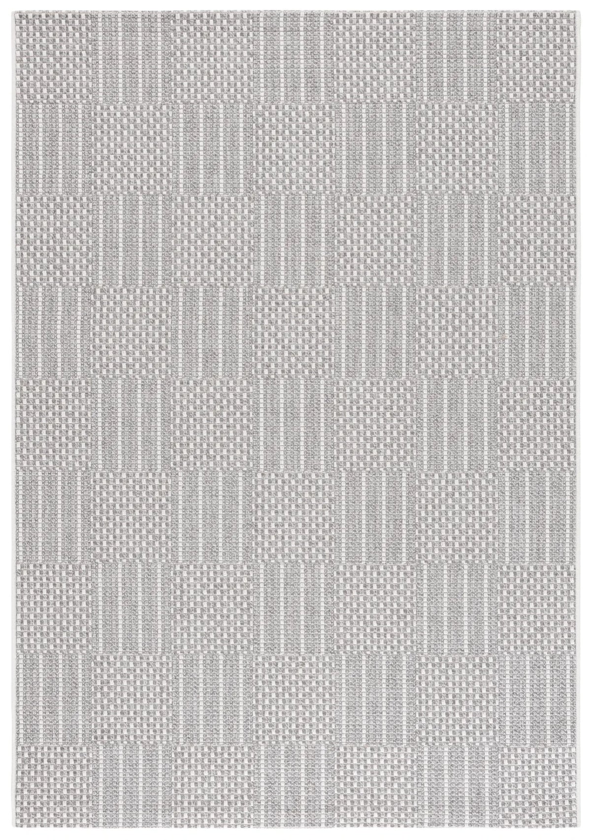 Safavieh Sisal All-Weather 4'-0" x 6'-0" Rug in Grey / Ivory