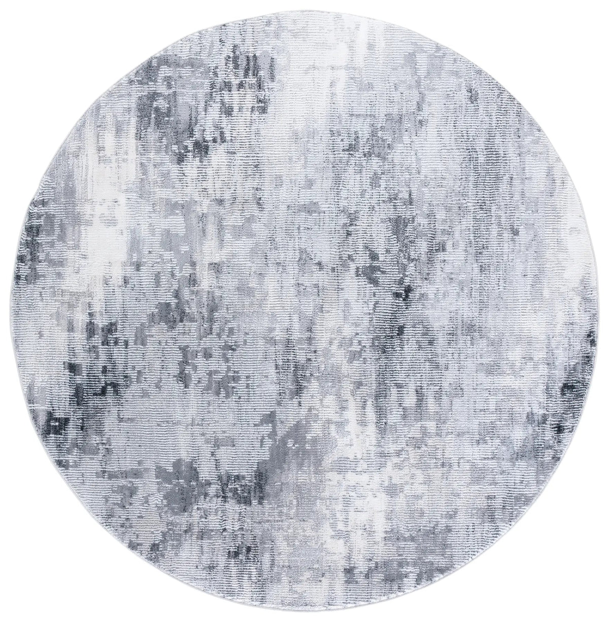 Safavieh Slate 700 6'-7" x 6'-7" Rug in Grey / Ivory