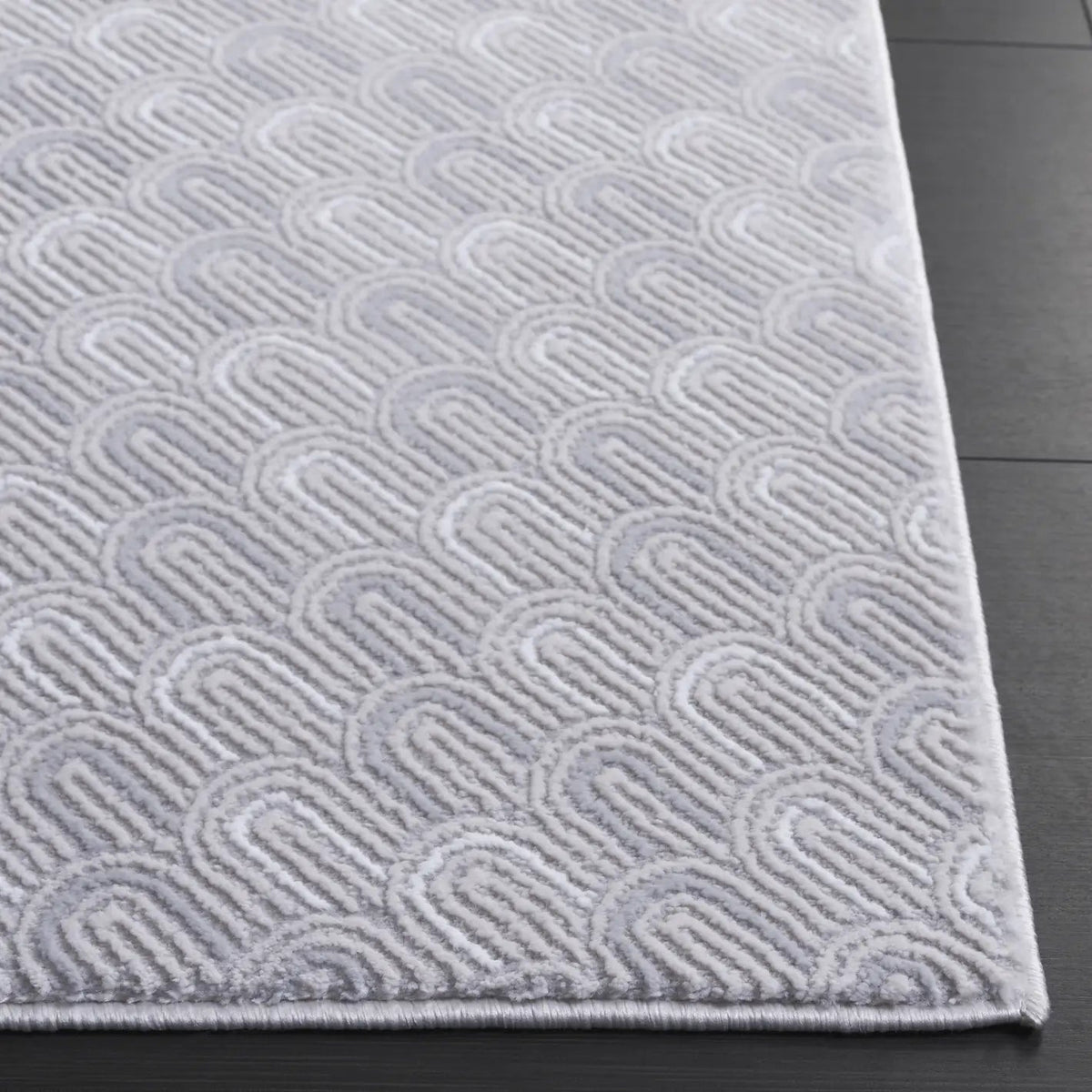 Safavieh Slate 700 4'-0" x 6'-0" Rug in Beige / Grey Ivory