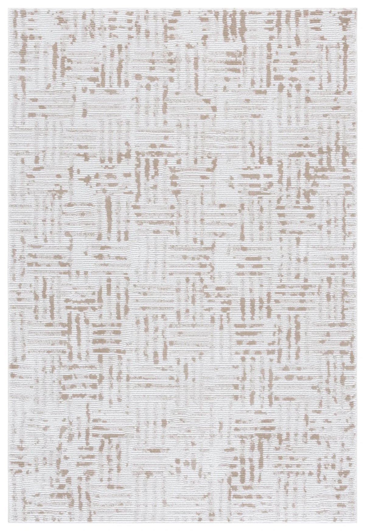 Safavieh Slate 700 4'-0" x 6'-0" Rug in Ivory / Taupe