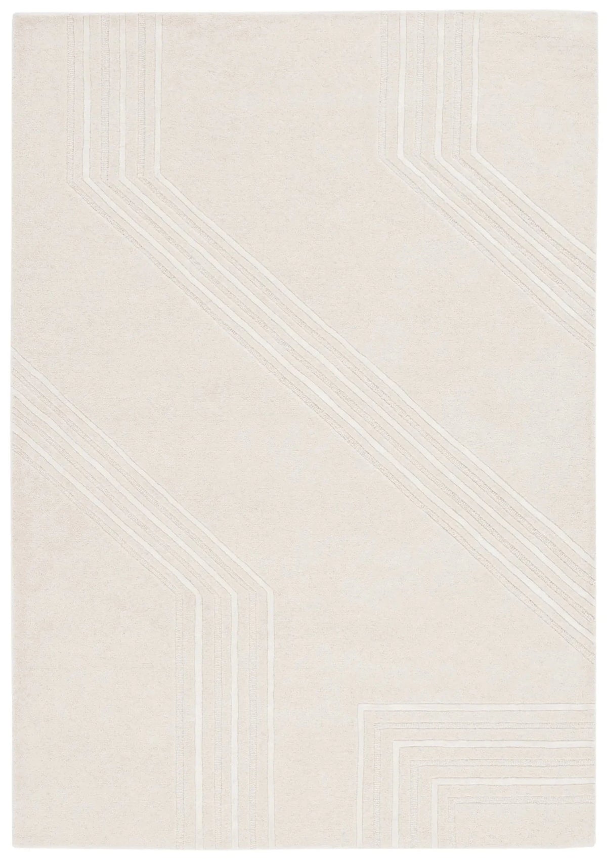 Safavieh Soho 4'-0" x 6'-0" Rug in Beige / Ivory