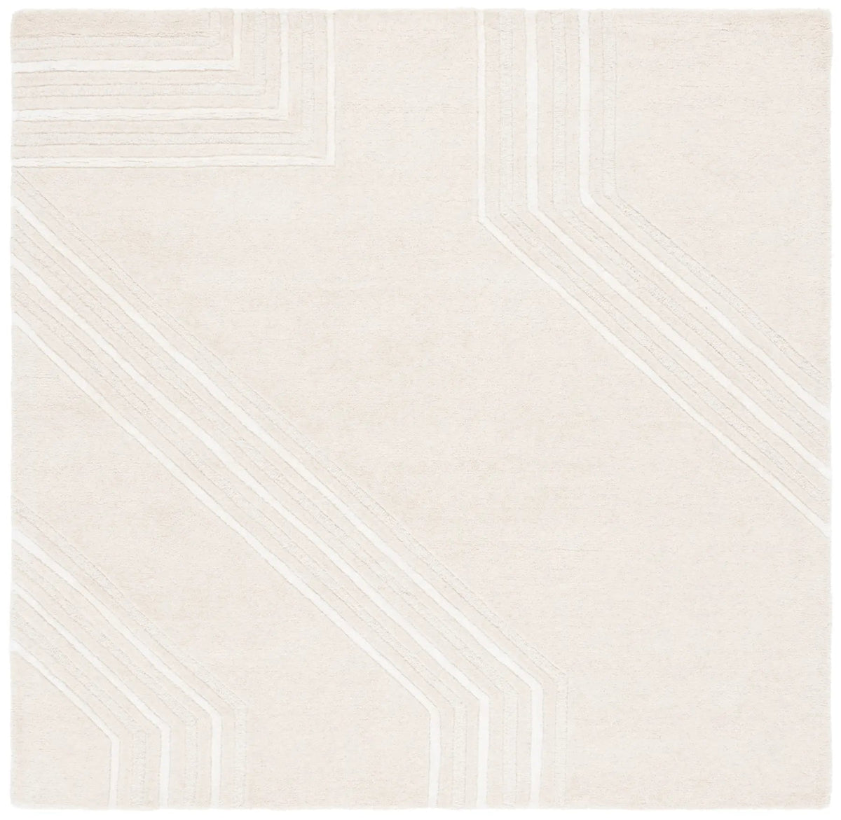 Safavieh Soho 6'-0" x 6'-0" Rug in Beige / Ivory