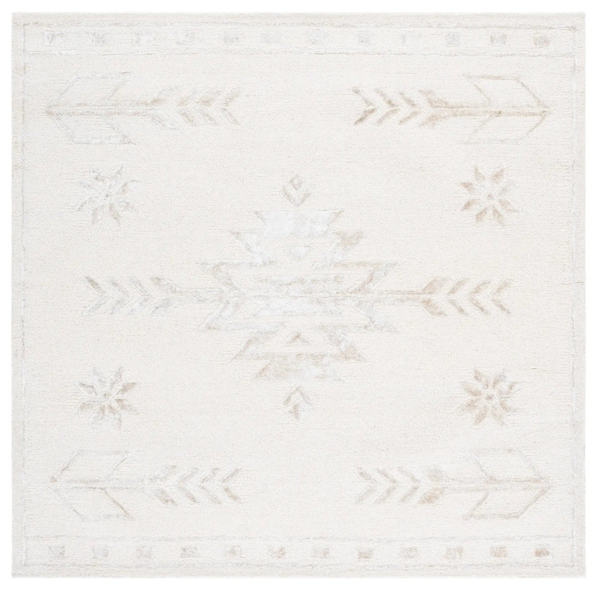 Safavieh Soho 6'-0" x 6'-0" Rug in Ivory