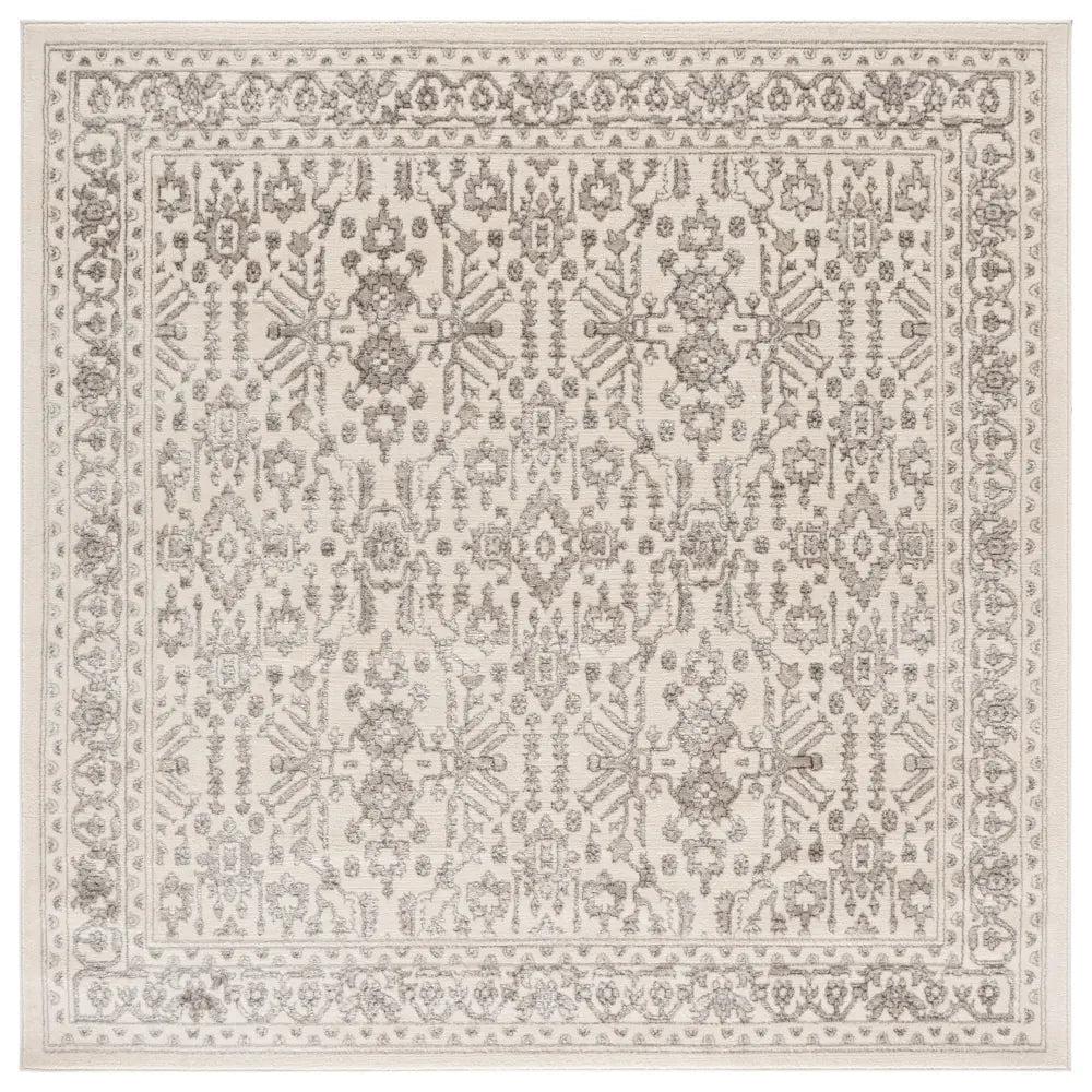 Safavieh Spectrum 6'-7" x 6'-7" Rug in Ivory / Grey