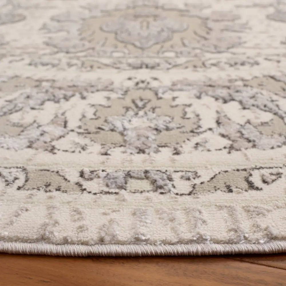 Safavieh Spectrum 6'-7" x 6'-7" Rug in Ivory / Grey