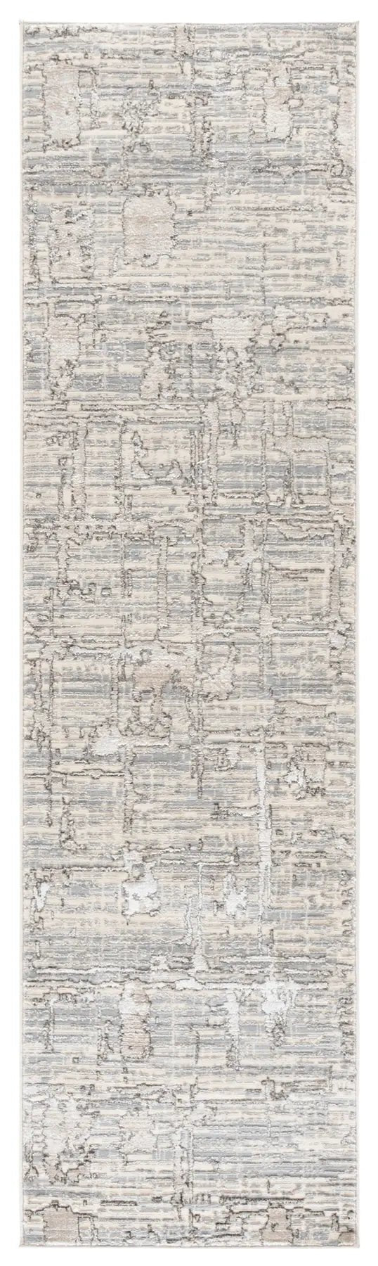 Safavieh Spectrum 2'-2" x 8'-0" Rug in Grey / Ivory