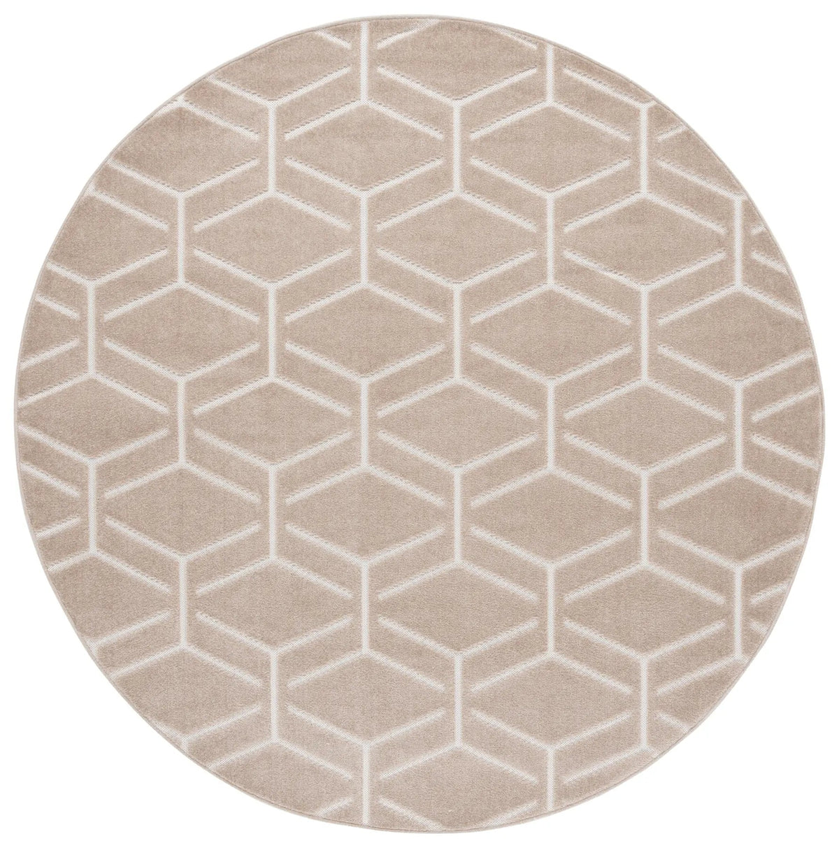Safavieh Stella 6'-7" x 6'-7" Rug in Beige
