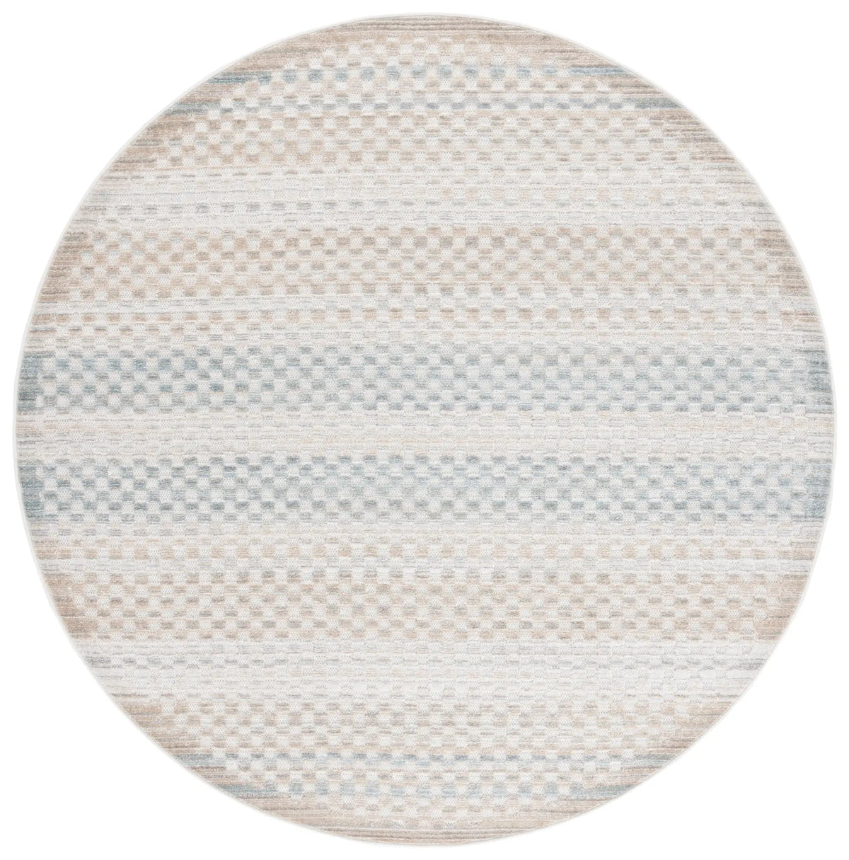 Safavieh Stella 6'-7" x 6'-7" Rug in Beige / Blue