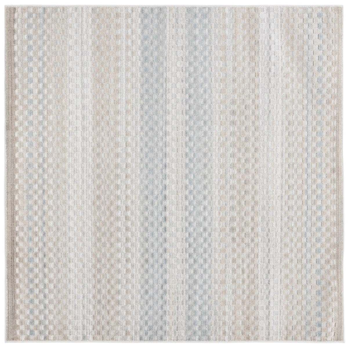 Safavieh Stella 6'-7" x 6'-7" Rug in Beige / Blue