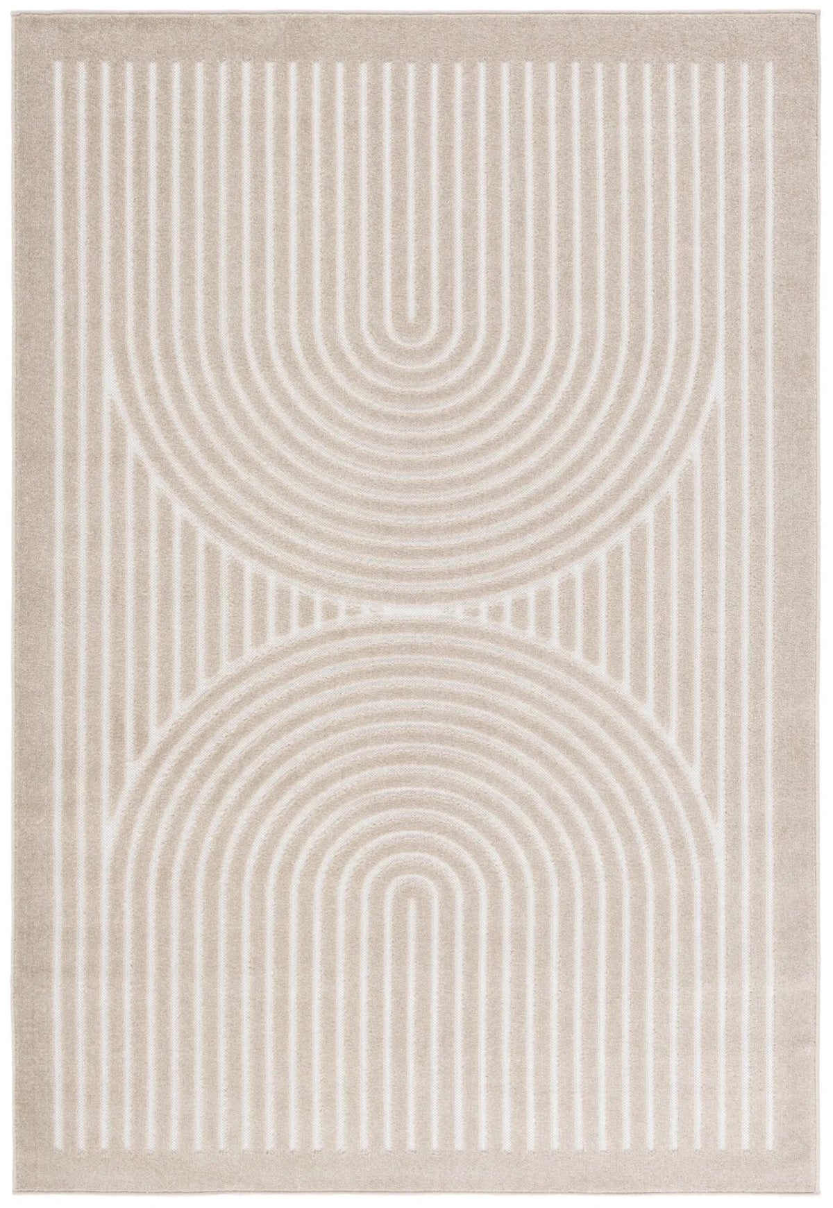 Safavieh Stella 4'-0" x 6'-0" Rug in Beige / Ivory