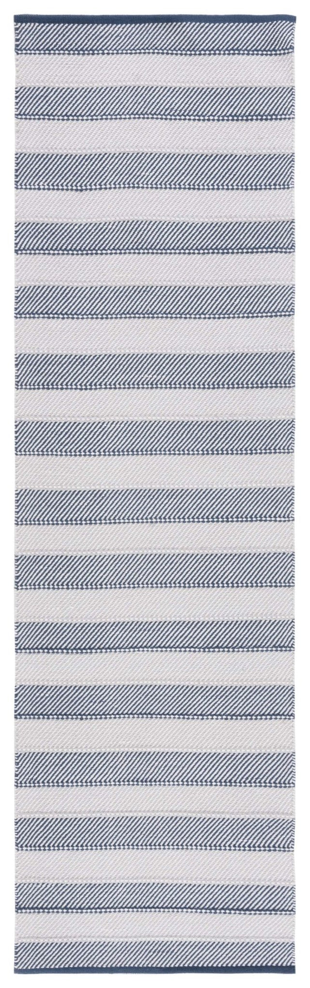 Safavieh Striped Kilim Stk803F Grey/Blue Rug.