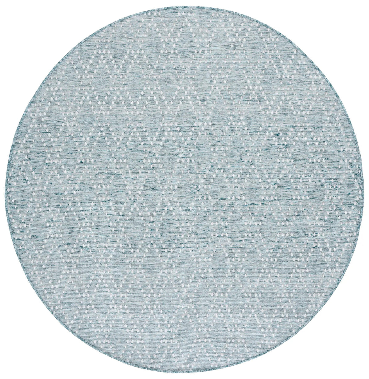 Safavieh Sunset 6'-7" x 6'-7" Rug in Aqua / Beige