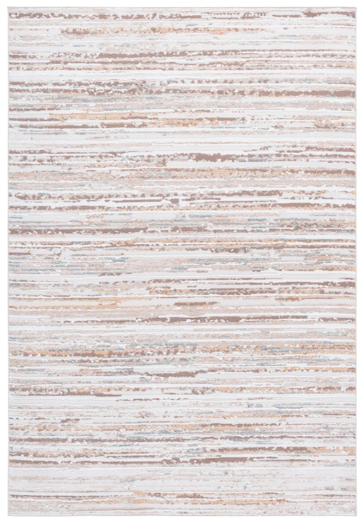 Safavieh Sydney 4'-0" x 6'-0" Rug in Beige / Brown Ivory