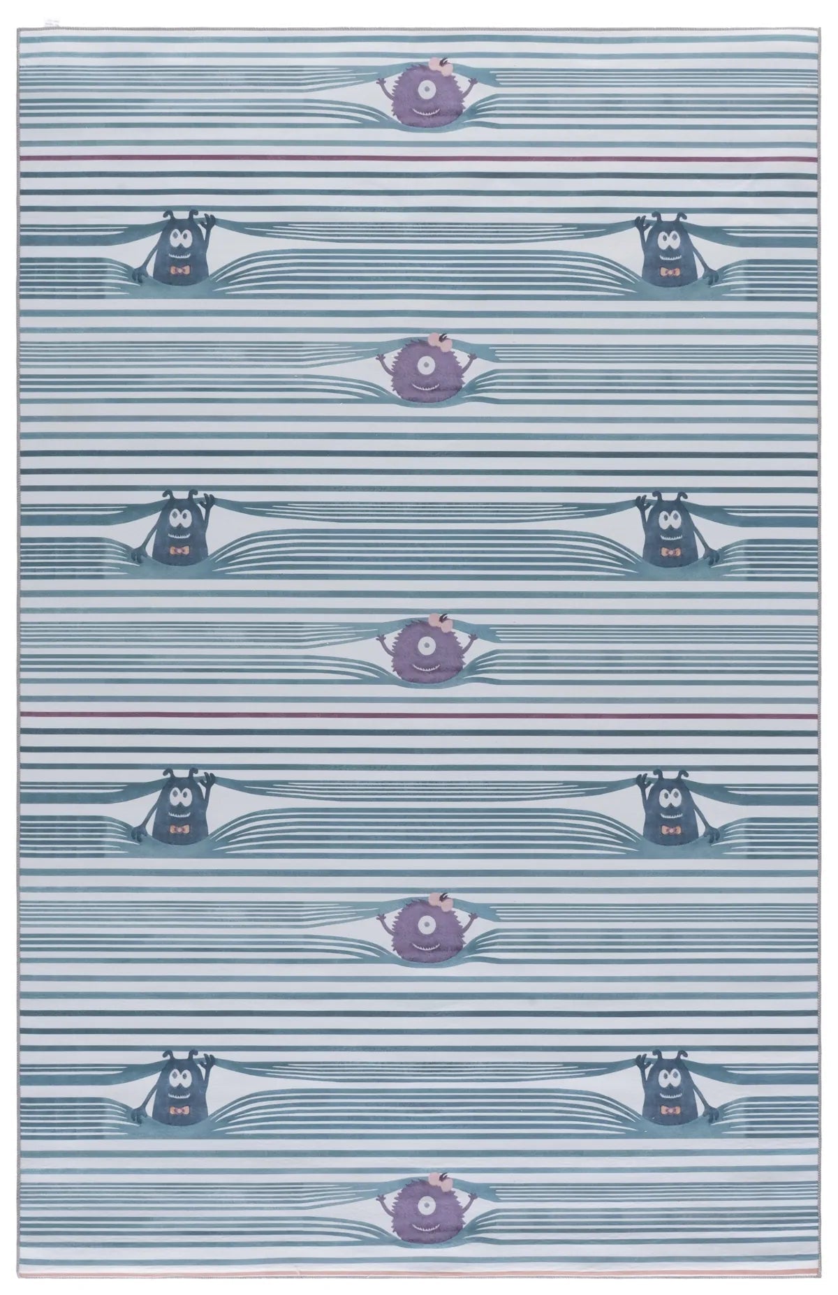 Safavieh Tacoma Kids 100 5'-0" x 8'-0" Rug in Grey / Blue
