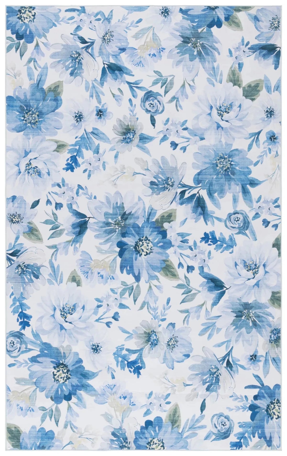 Safavieh Tacoma 4'-0" x 6'-0" Rug in Light Blue / Blue