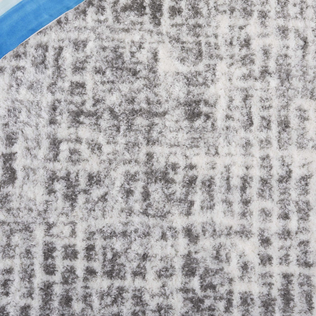 Safavieh Tahoe Shag Tho690F Ivory/Grey Rug.