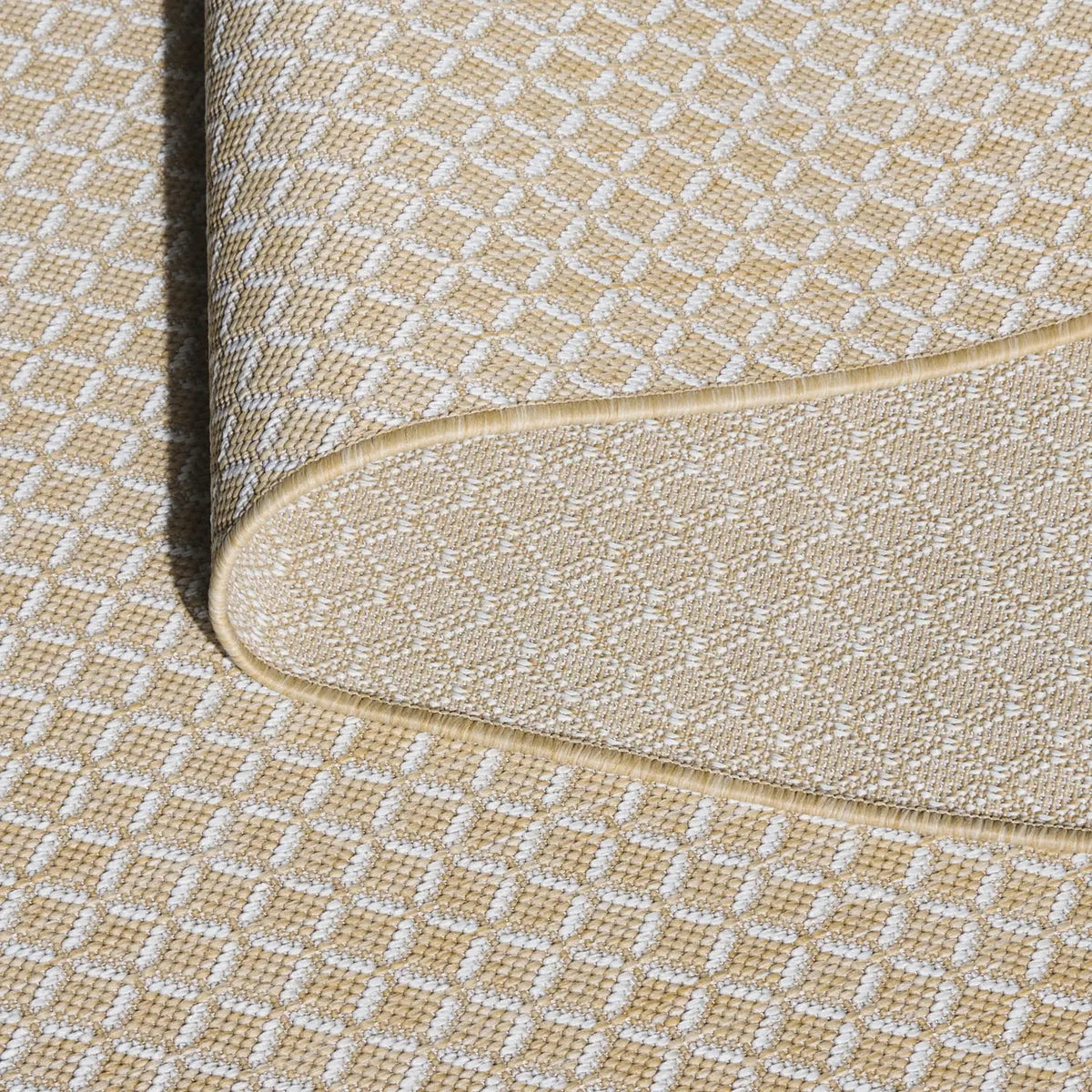 Safavieh Terrace 800 4'-0" x 6'-0" Rug in Beige / Ivory