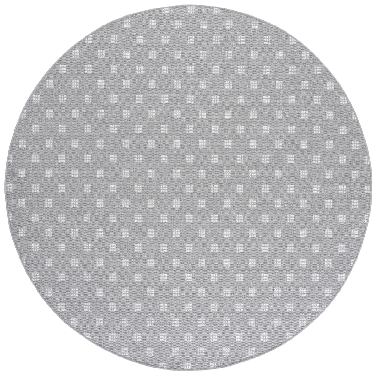 Safavieh Terrace 800 6'-7" x 6'-7" Rug in Grey / Ivory