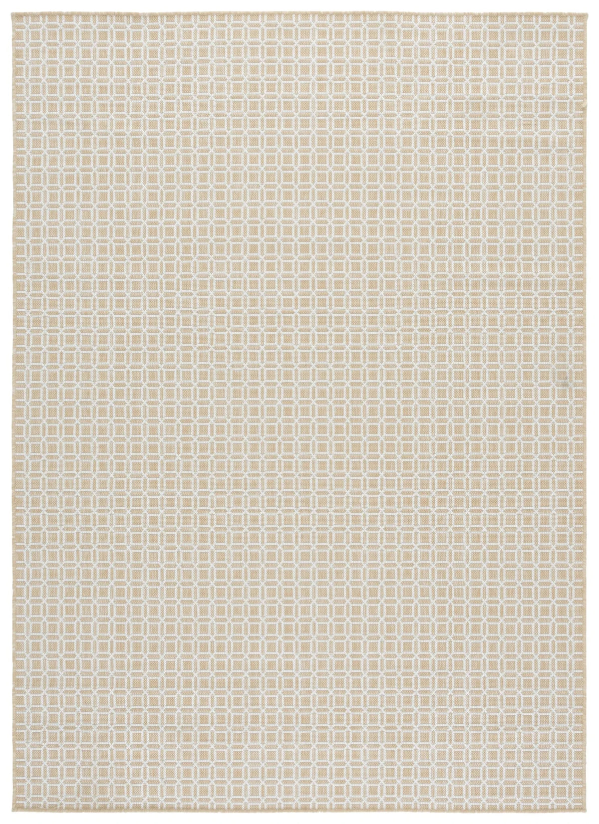 Safavieh Terrace 800 4'-0" x 6'-0" Rug in Beige / Ivory