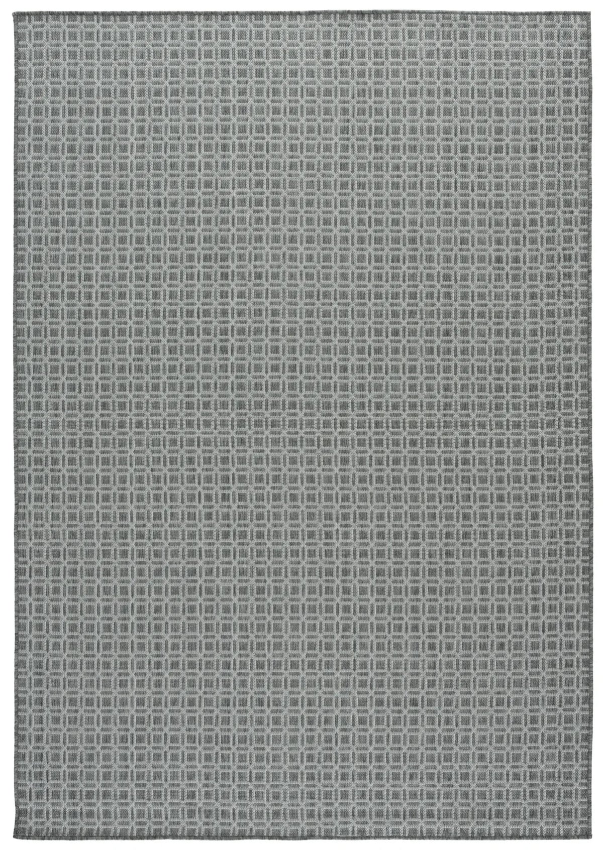 Safavieh Terrace 800 4'-0" x 6'-0" Rug in Grey / Dark Grey