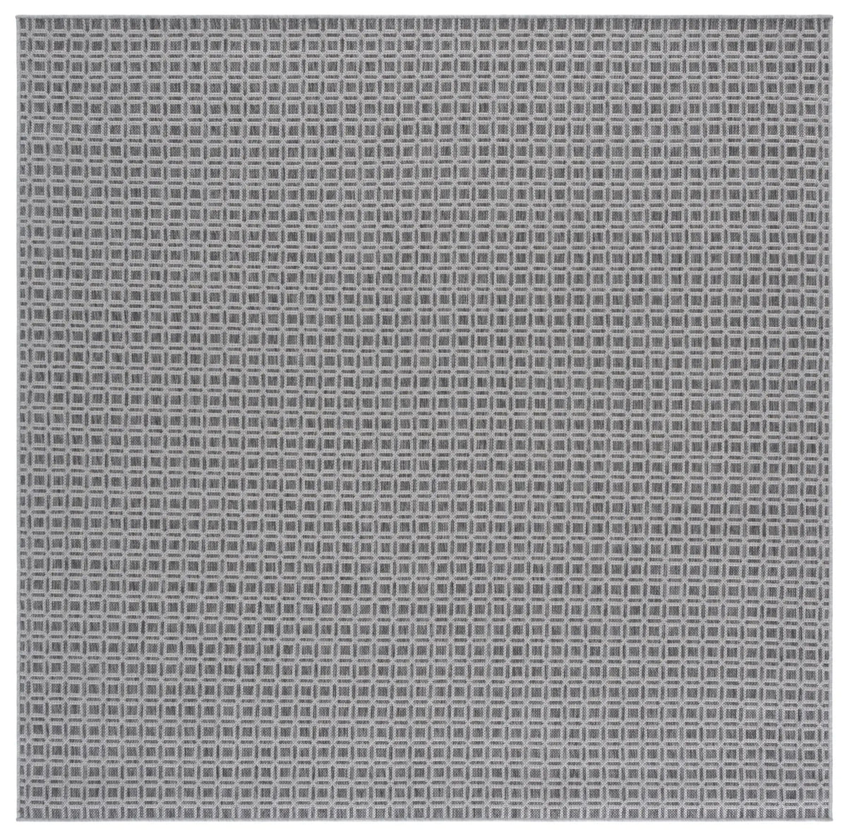 Safavieh Terrace 800 6'-7" x 6'-7" Rug in Grey / Dark Grey