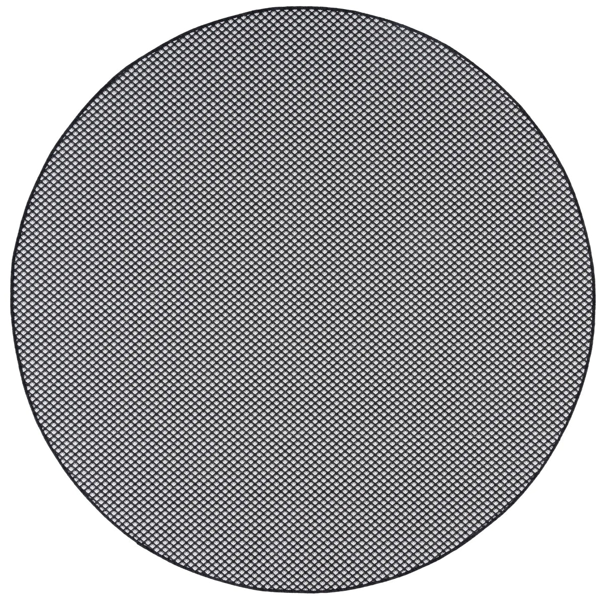 Safavieh Terrace 800 6'-7" x 6'-7" Rug in Black / White
