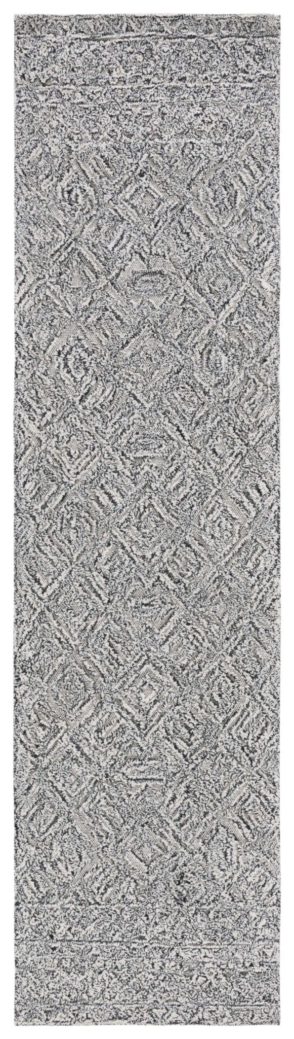 Safavieh Textual Txt201Z Black/Ivory Rug.