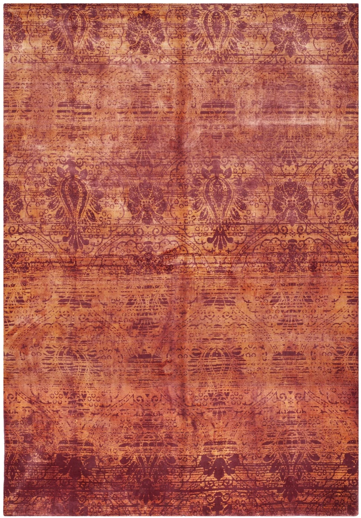 Safavieh Tibetan 6'-0" x 9'-0" Rug in Rust