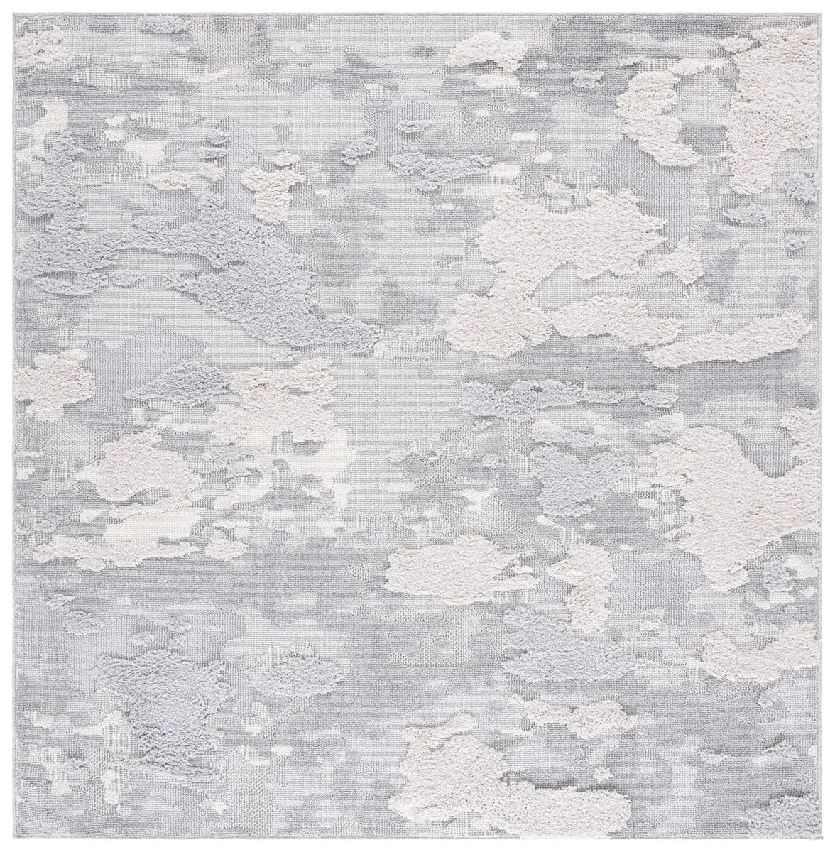Safavieh Trends 6'-7" x 6'-7" Rug in Ivory / Grey
