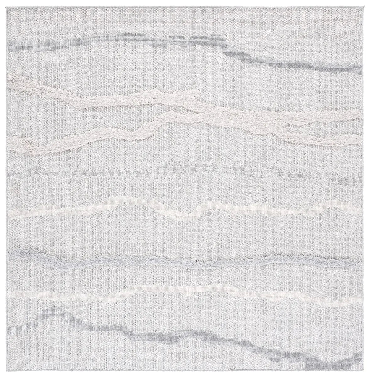 Safavieh Trends 6'-7" x 6'-7" Rug in Ivory / Grey