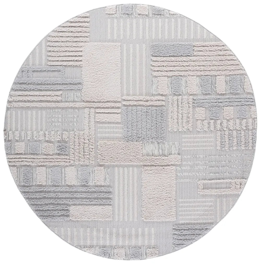 Safavieh Trends 6'-7" x 6'-7" Rug in Ivory / Grey