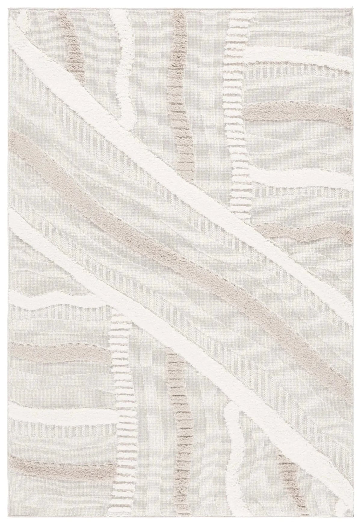 Safavieh Trends 4'-0" x 6'-0" Rug in Beige / Ivory