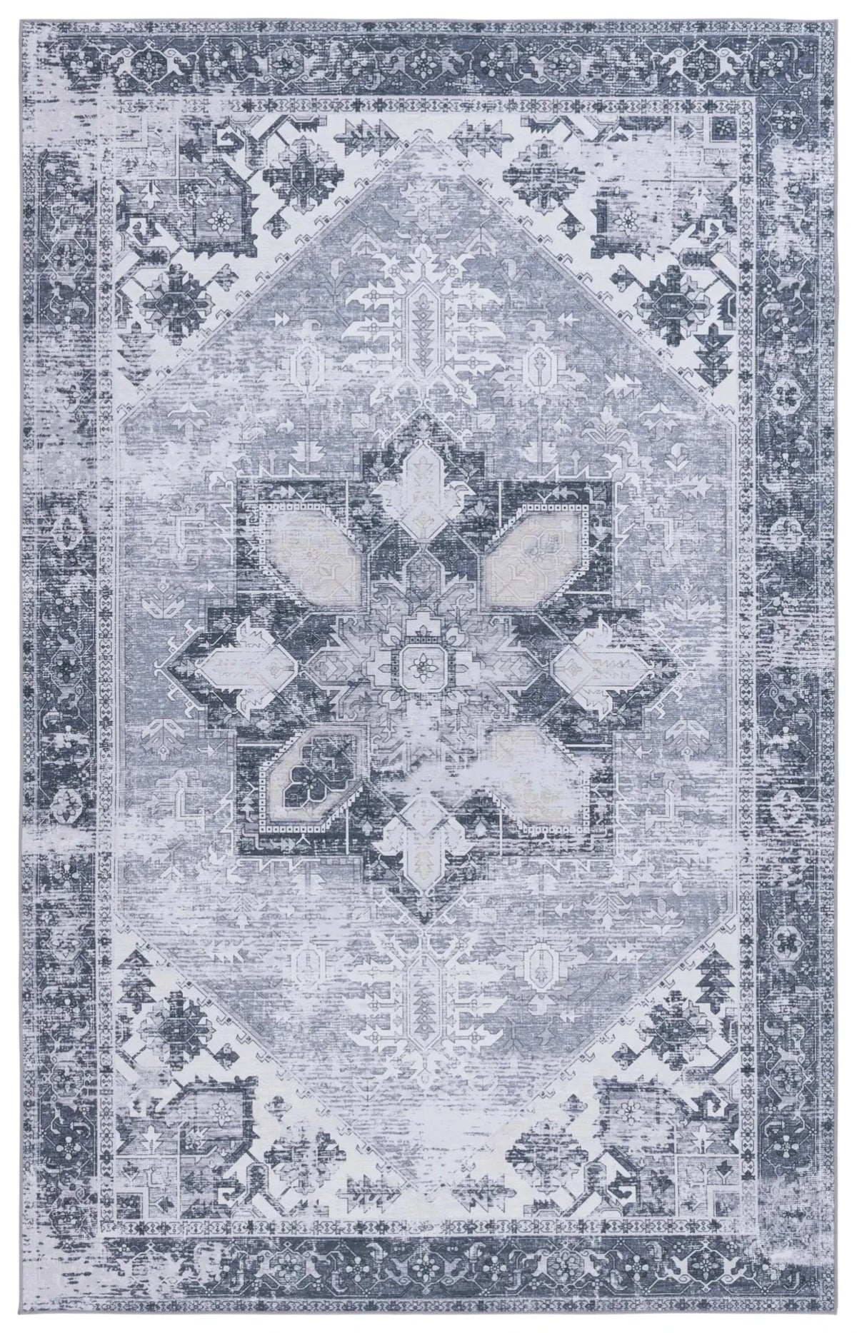 Safavieh Tucson 4'-0" x 6'-0" Rug in Grey