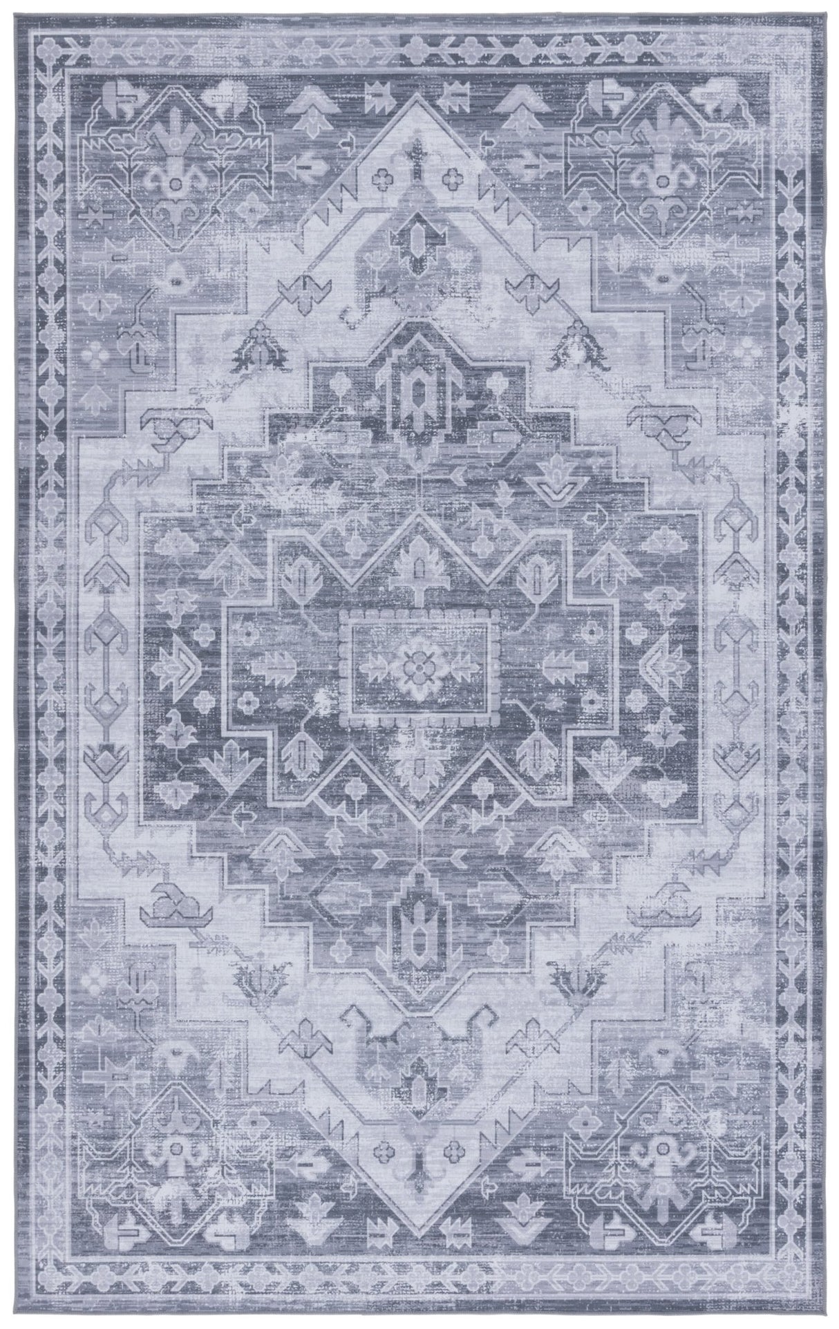 Safavieh Tucson Tsn116F Grey/Light Grey Rug.