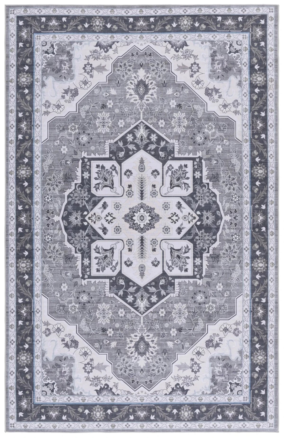 Safavieh Tucson 4'-0" x 6'-0" Rug in Olive / Ivory