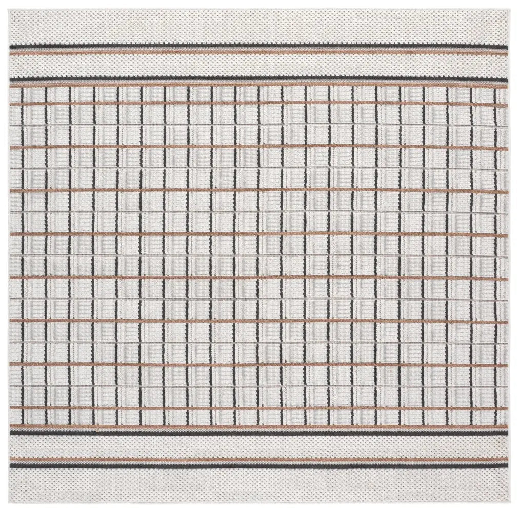 Safavieh Veranda 6'-7" x 6'-7" Rug in Ivory / Beige