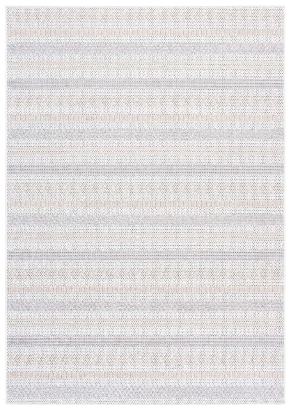 Safavieh Veranda 5'-3" x 7'-6" Rug in Ivory / Beige Grey