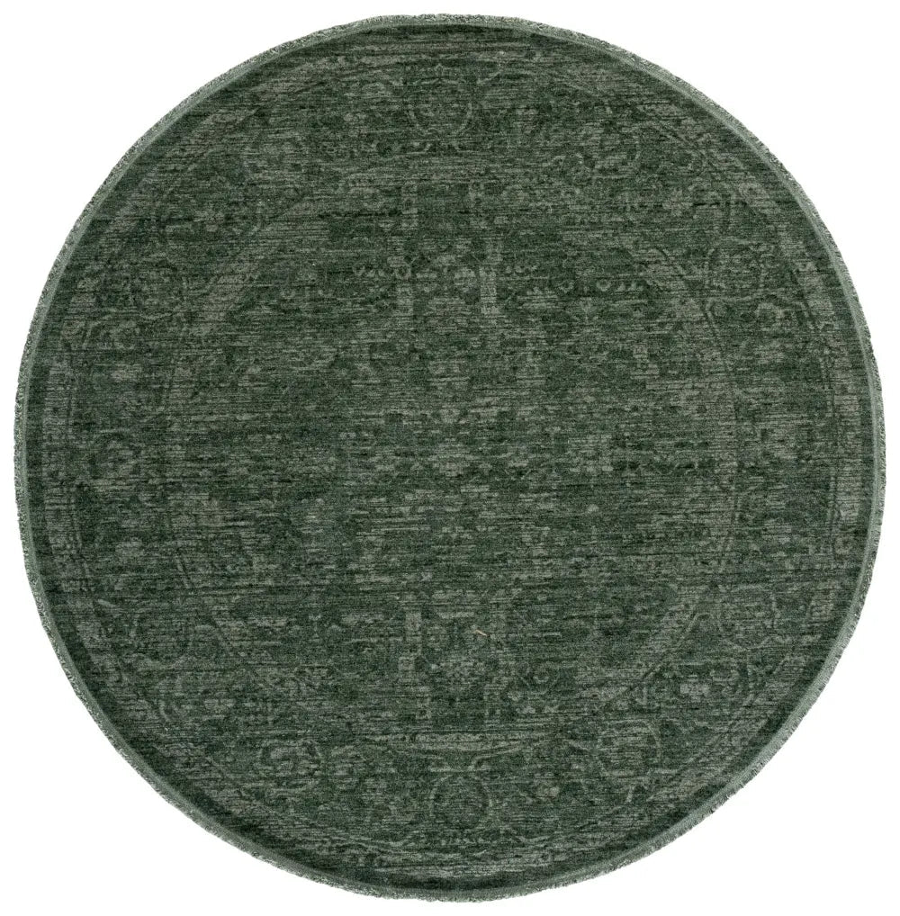 Safavieh Vintage Overdye 6'-7" x 6'-7" Rug in Green