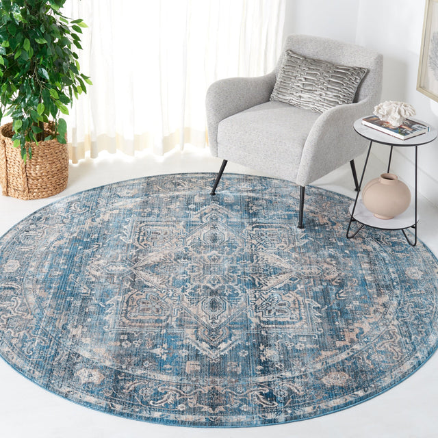 Safavieh Vintage Persian Vtp426N Navy/Ivory Rug.