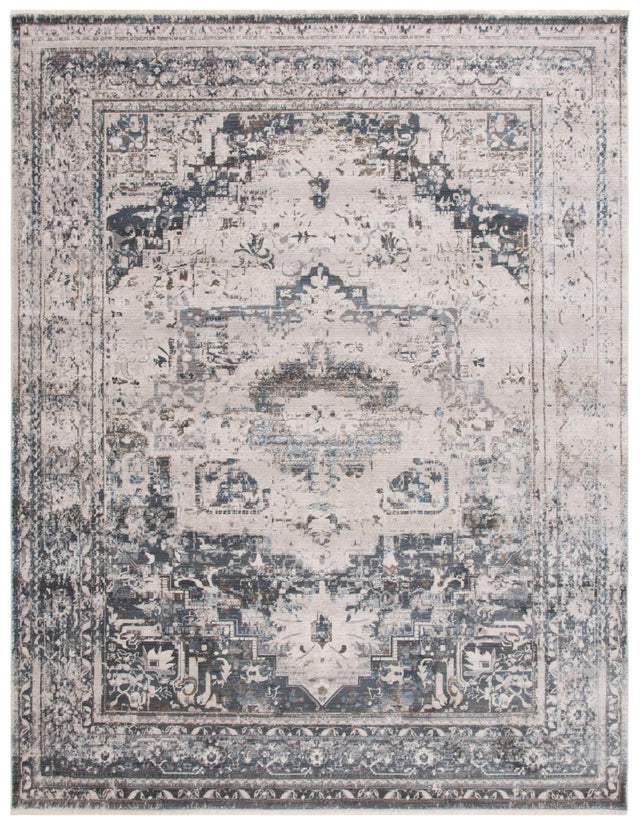 Safavieh Vintage Persian Vtp438M Ivory/Blue Rug.