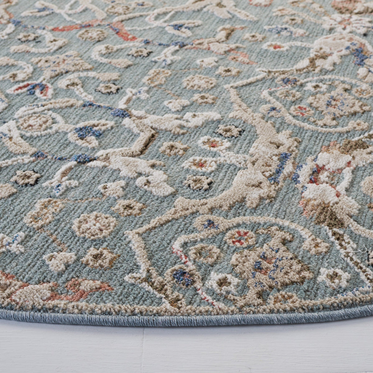 Safavieh Vivaldi Viv596N Navy/Rust Rug.