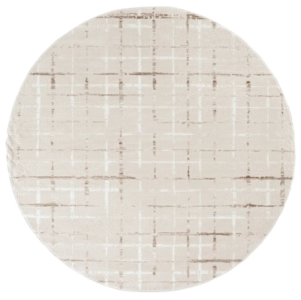 Safavieh Whisper 6'-7" x 6'-7" Rug in Ivory / Beige